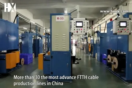 FTTH Drop Cable Single Mode G657A LSZH Fiber Optic Cable